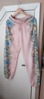 Prachtige broek large., Comme neuf, Rose, Taille 42/44 (L), Autres types