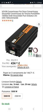 Convertisseur 24v vevor 5000 10000, Enlèvement ou Envoi