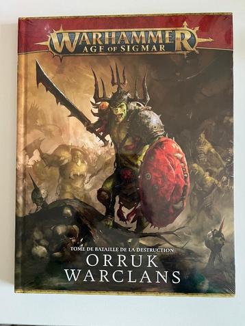 Livre Warhammer 40,000 Age of Sigmar Orruk Warclans