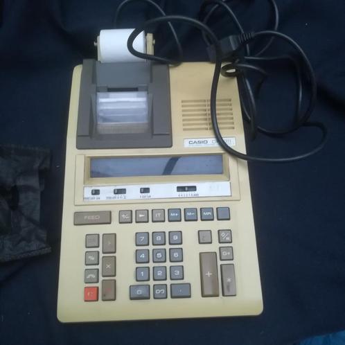 Oude Casio DR-1211 rekenmachine met print, Diversen, Rekenmachines, Gebruikt, Ophalen of Verzenden