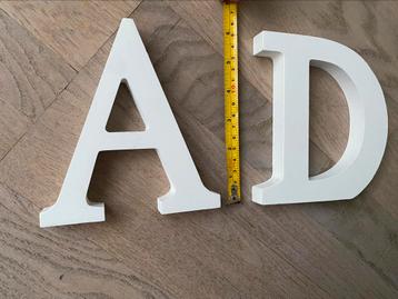 Houten letters 15 cm - Voornaam ADAM beschikbaar voor biedingen