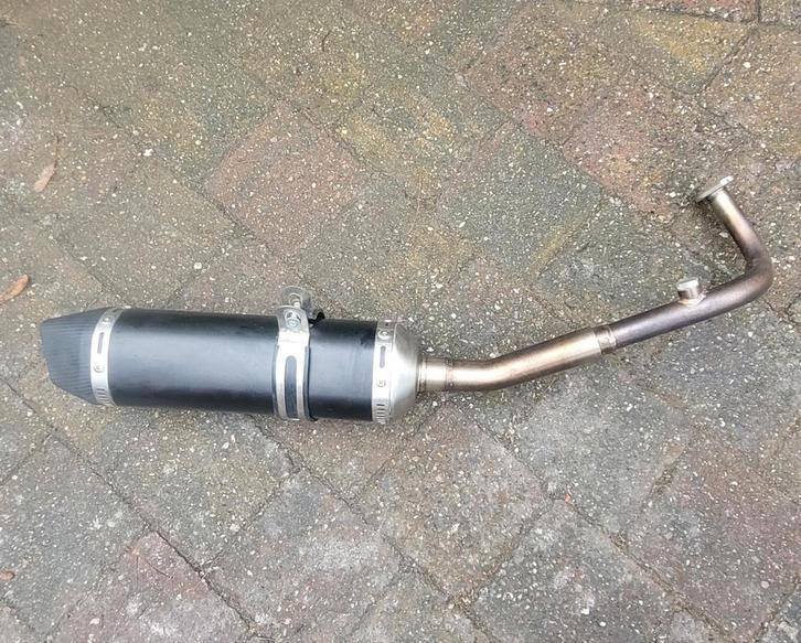 Sportuitlaat gts toscana, btc riva, agm, GY6, Vélos & Vélomoteurs, Pièces de cyclomoteur | Général, Comme neuf, Pot d'échappement