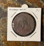 LEOPOLD 1e - 10 CENTIMES 1847/37, Ophalen of Verzenden