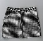 rokje topshop, pied de poule print, maat 40, Ophalen, Maat 38/40 (M), Wit