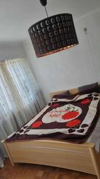 bed voor 2 personen  160x200 cm, Maison & Meubles, Chambre à coucher | Lits, Enlèvement ou Envoi, Beige, Comme neuf, 200 cm