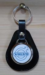 VOLVO Sleutelhanger met logo . Zwart leer, Auto-onderdelen, Ophalen of Verzenden, Nieuw, Volvo
