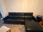 Canape d’angle en cuir 4/5 places, Enlèvement, Comme neuf, Cuir