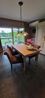 Stevige bijna nieuwe eetkamerstoelen 4 stuks, Huis en Inrichting, Stoelen, Ophalen