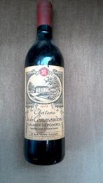 fles 1973 ch de la commanderie ref12400327, Verzamelen, Nieuw, Rode wijn, Frankrijk, Vol