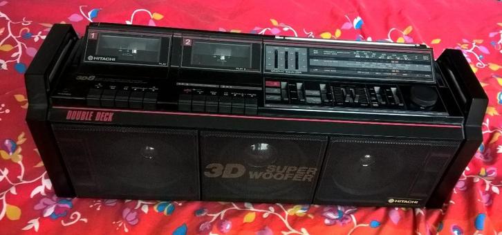 Hitachi TRK-3D8E 3D Super Woofer, Audio, Tv en Foto, Radio's, Gebruikt, Overige typen, Ophalen