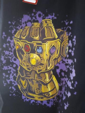 marvel avengers infinity war thanos t-shirt medium nieuw!