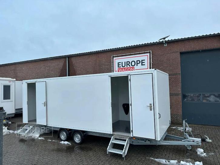 GLOBAL 5-1-5 toiletwagen rechtstreeks van de importeur!, Articles professionnels, Machines & Construction | Abris de chantier & Conteneurs