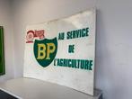 BP tractor oud reclamebord, Verzamelen, Merken en Reclamevoorwerpen, Ophalen of Verzenden, Gebruikt, Reclamebord