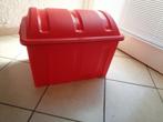 Coffre bac plastic rouge. Marque: RUBBER, Ophalen, Gebruikt, Overige materialen