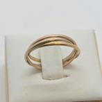 Gouden ring 14k 585 Trinity Ring - Maat 17, Handtassen en Accessoires, Ringen, Ophalen of Verzenden, Zo goed als nieuw, 17 tot 18