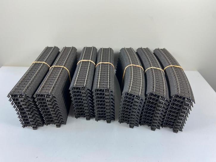 Märklin H0 — 24130/24172/24188 — Set van 70 rails, Hobby en Vrije tijd, Modeltreinen | H0, Zo goed als nieuw, Rails, Wisselstroom