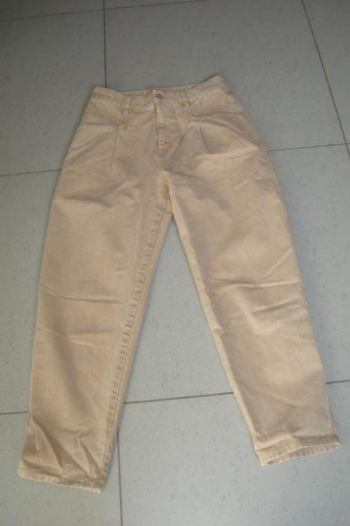 *VAL* Closed bruine jeansbroek, dames. mt 28, Kleding | Dames, Broeken en Pantalons, Gedragen, Bruin, Lang, Ophalen of Verzenden