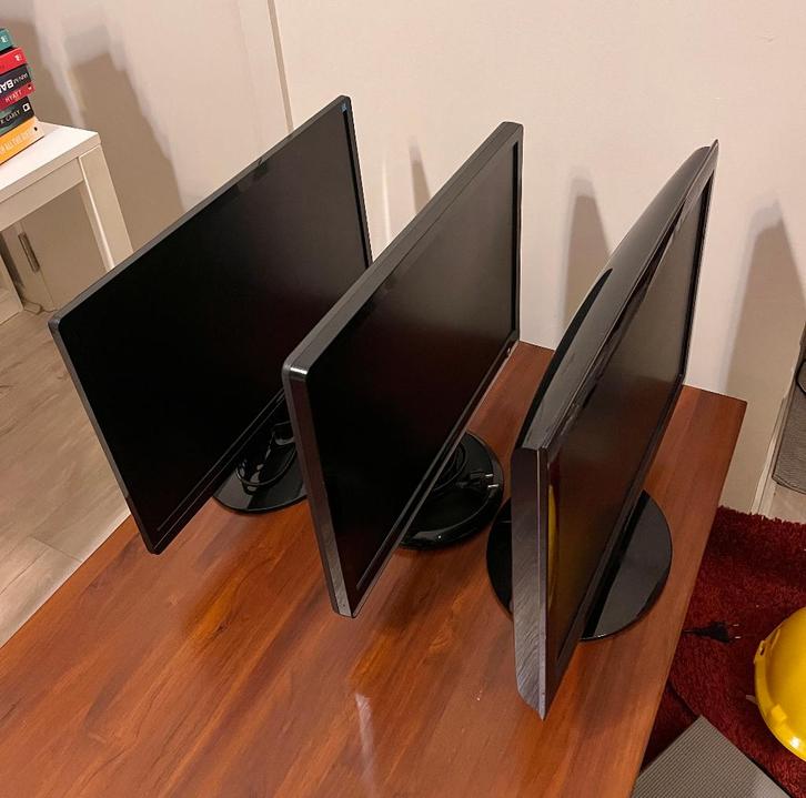 Écran d’ordinateur 23" Samsung, Informatique & Logiciels, Moniteurs, Utilisé, 60 Hz ou moins, DVI, HDMI, VGA, Inclinable, TN, Full HD