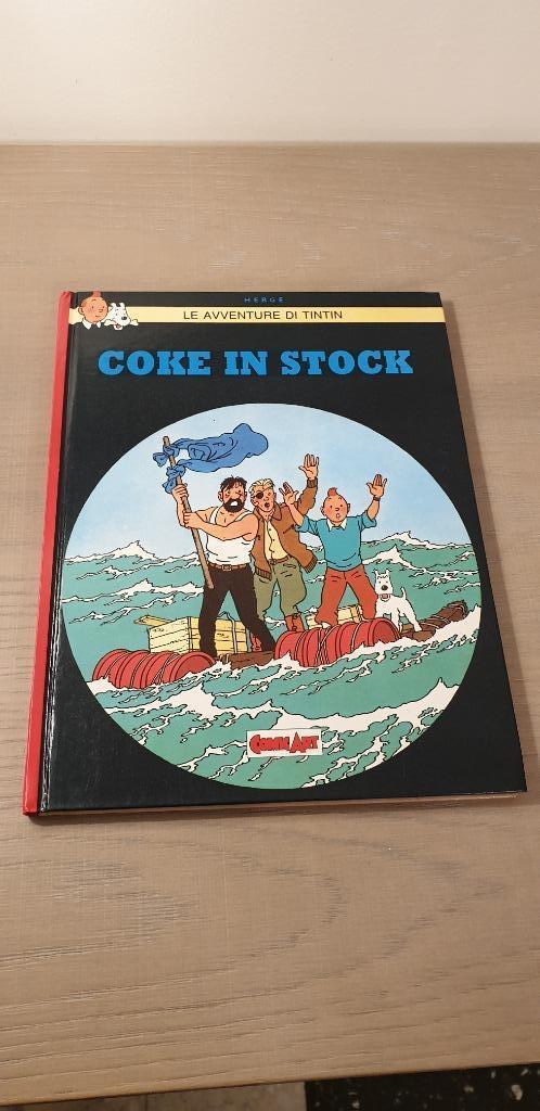 Hergé Kuifje "Coke in stock" Italiaanse druk Comic Art, Boeken, Stripverhalen, Zo goed als nieuw, Eén stripboek, Ophalen