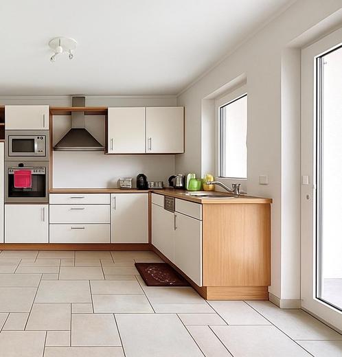 cuisine équipée, Huis en Inrichting, Keuken | Complete keukens, Zo goed als nieuw, Hoekkeuken, Wit, Hout, Ophalen