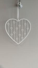 Coeur métal shabby support photo bijou déco mariage, Enlèvement, Utilisé