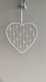 Coeur métal shabby support photo bijou déco mariage, Gebruikt, Ophalen