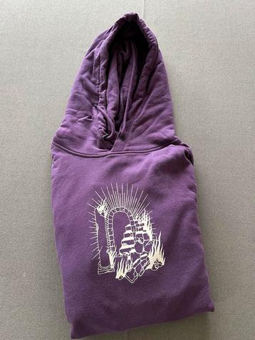 Paarse hoodie Volcom size L