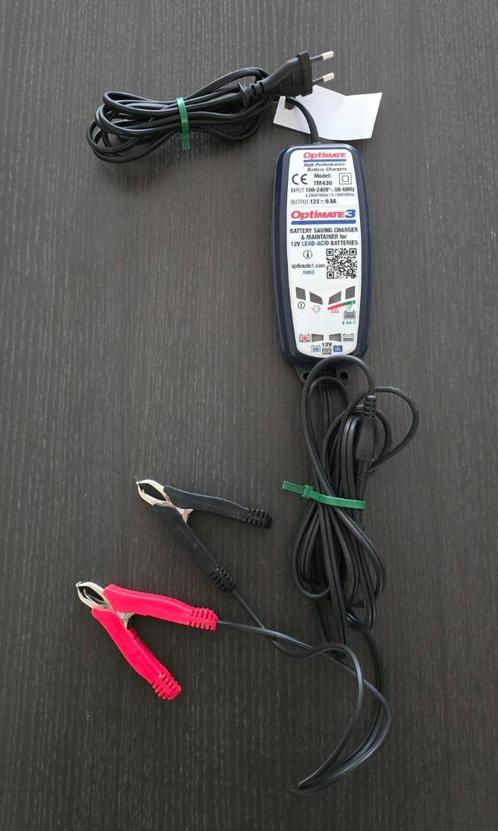 OPTIMATE 3 MOTOR ACCULADER Vespa of motor, Motoren, Accessoires | Overige, Nieuw, Ophalen of Verzenden