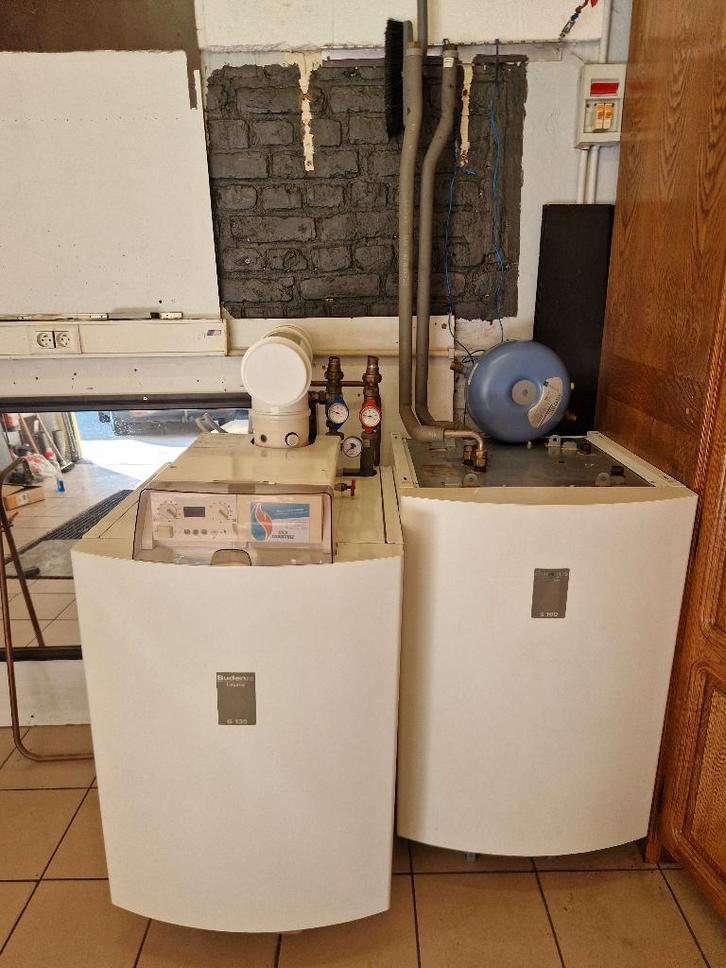 Chaudière à mazout à condensation Buderus, Doe-het-zelf en Bouw, Verwarming en Radiatoren, Zo goed als nieuw, Cv-ketel of Combi-ketel