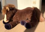 Peluche cheval 75 cm - comme neuf, Ophalen of Verzenden, Paard