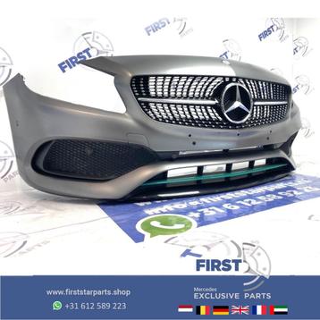W176 FACELIFT AMG VOORBUMPER COMPLEET GRIJS PETRONAS EDITION beschikbaar voor biedingen