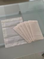 set 6 witte placemats, Ophalen, Zo goed als nieuw, Rechthoek, Binnen