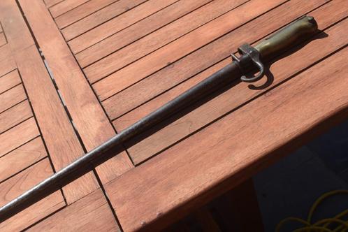 Bajonet van de Franse politie uit 1890., Verzamelen, Militaria | Algemeen, Rijkswacht, Helm of Baret, Ophalen of Verzenden