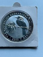 Zeldzame zilveren munt Kookaburra 2000 1oz, Ophalen