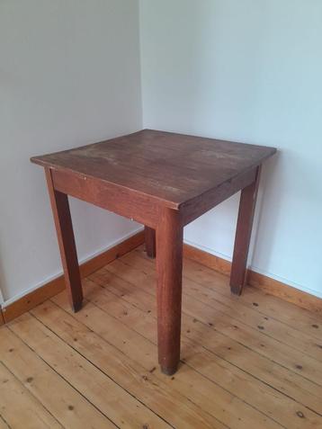 Massief houten tafel – Rustieke, stevige en authentieke stij beschikbaar voor biedingen