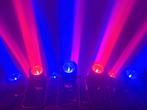 12x ADJ saber pinspot led rgbw (JPB03), Enlèvement, Comme neuf, Lumières, Couleur