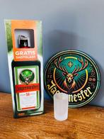 JÄGERMEISTER geschenkdoos + metalen plaat, Verzamelen, Wijnen, Overige gebieden, Overige typen, Nieuw, Ophalen of Verzenden