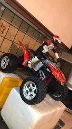RC HPI E-SAVAGE 4X4 1/8 BRUSHLES ZGAN, Hobby en Vrije tijd, Elektro, Gebruikt, Auto offroad, Ophalen of Verzenden
