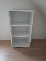 Bibliothèque blanche à vendre, Maison & Meubles, 25 à 50 cm, Avec tablette(s), Enlèvement, Utilisé