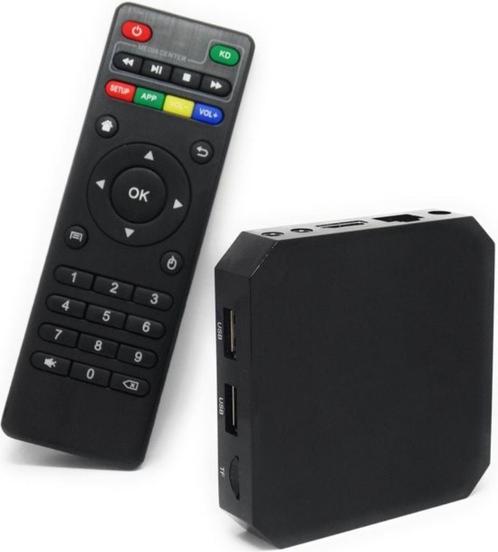 Android Smart TV Box Nieuw PROMO, TV, Hi-fi & Vidéo, Lecteurs multimédias, Neuf, Moins de 500 GB, HDMI, USB 2.0, Audio optique