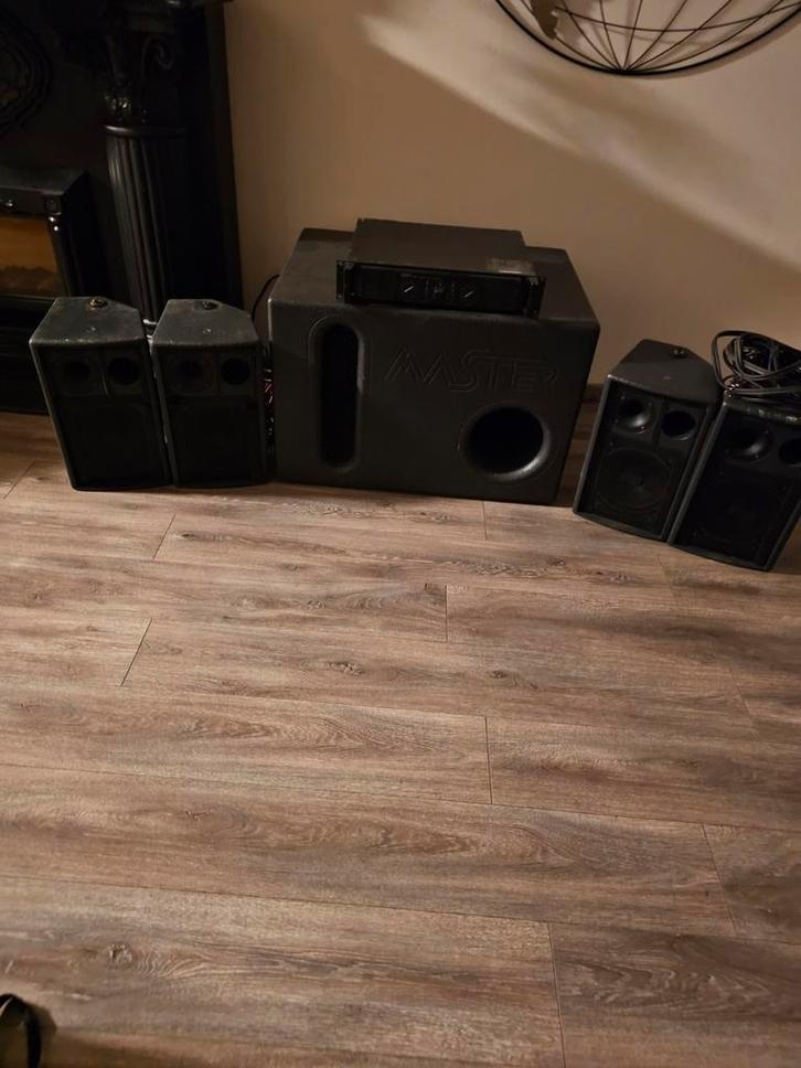 Master speakerset voor professionals  1500 watt, Musique & Instruments, Modules de son, Enlèvement ou Envoi