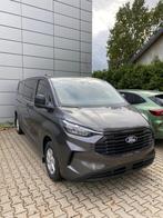 Ford Transit Custom Dubbel cab 5 en 6 pl 170PK AUTOMAAT, Autos, Neuf, Argent ou Gris, Achat, Euro 6