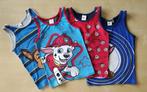 onderhemdjes Paw Patrol, maat 122/128, Nacht- of Onderkleding, Jongen of Meisje, Ophalen of Verzenden, Zo goed als nieuw