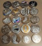 Penning Munten / 20 Munten / 40mm / Plated Silver, Postzegels en Munten, Penningen en Medailles, Ophalen