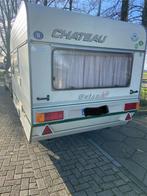 Caravan voor 3 personen vrij van keuring, Caravans en Kamperen, Caravans, Particulier, Koelkast, Chateau