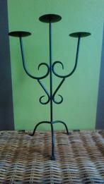 Kandelaars, Gebruikt, 50 tot 75 cm, Zwart, Ophalen of Verzenden