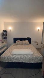 Boxspring met matras 180x200, Ophalen, Tweepersoons, Zo goed als nieuw, 180 cm