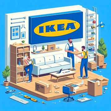 Montageservice voor IKEA en andere meubels in Brussel beschikbaar voor biedingen