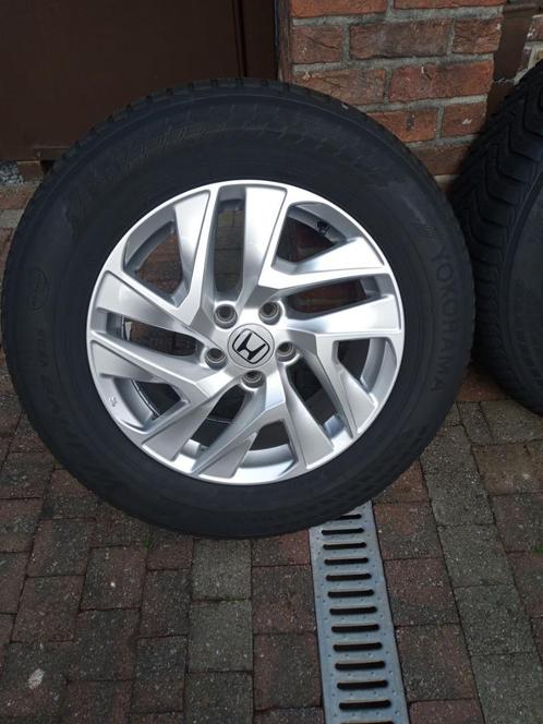 HONDA CRV - set winterwielen, Auto-onderdelen, Banden en Velgen, Band(en), Winterbanden, 17 inch, 225 mm, Personenwagen, Gebruikt