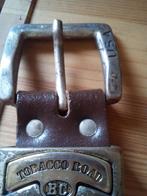 riem tobacco road usa ,riem zwart ,strikje velour, Nieuw, Ophalen of Verzenden, Riem of Ceintuur, Echt leder